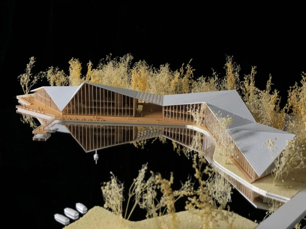 BIM建筑|长兴岛郊野公园游客中心 / 米川工作室 + 水石设计