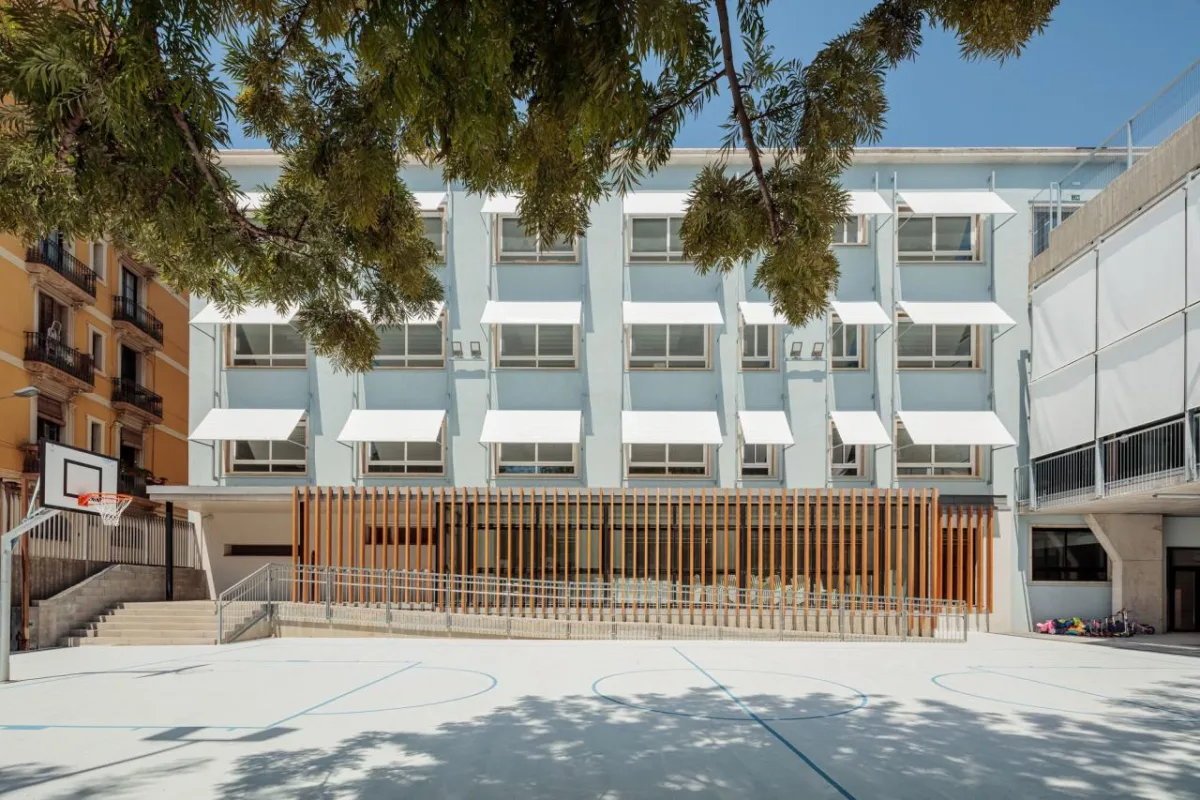BIM建筑|小学扩建:Mar Bella 学校 / SUMO arquitectes BIM建筑|小学扩建:Mar Bella 学校 / SUMO arquitectes