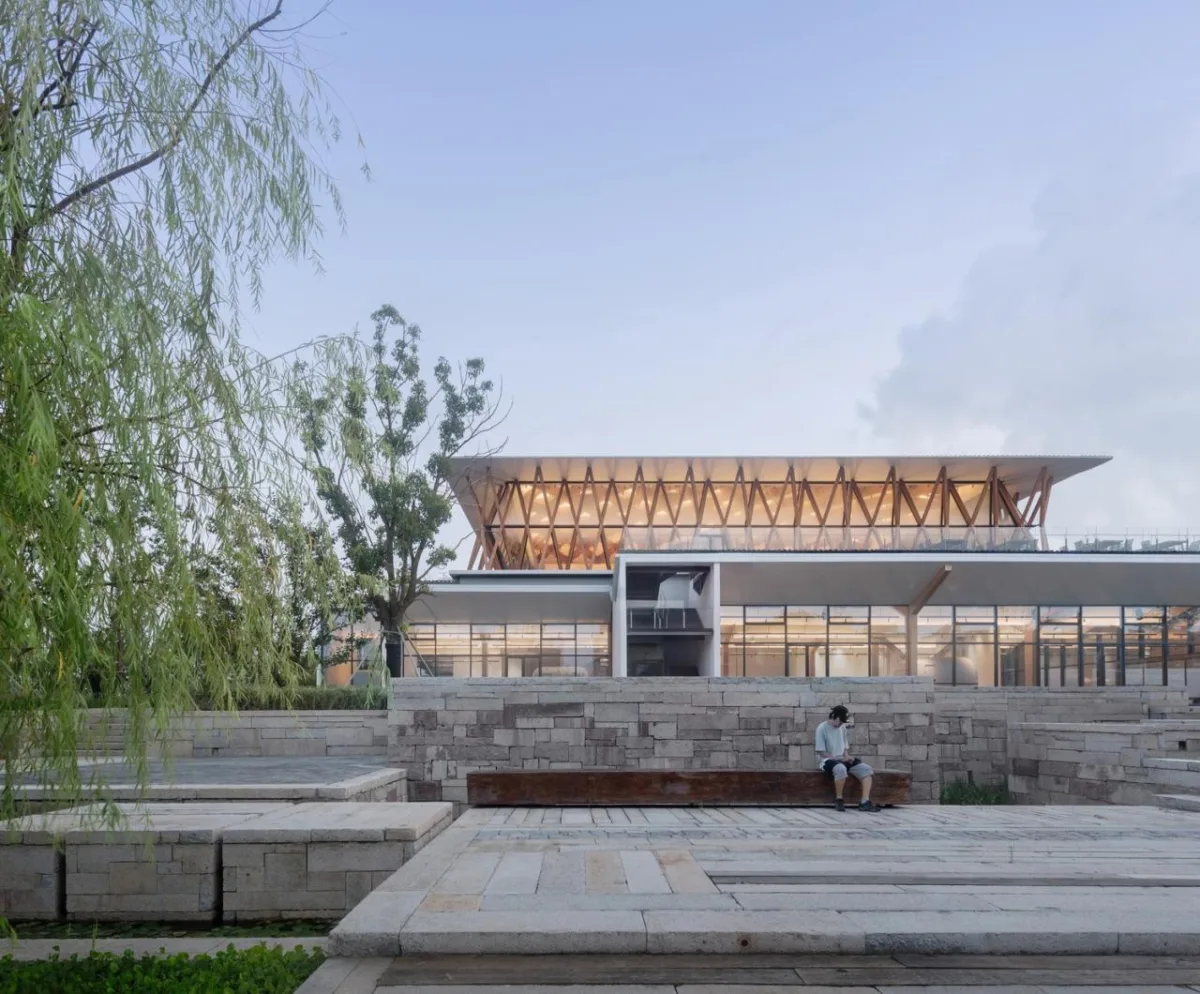 BIM建筑|市集美术馆——西塘东区一号楼的叠合形制 / 山水秀建筑事务所