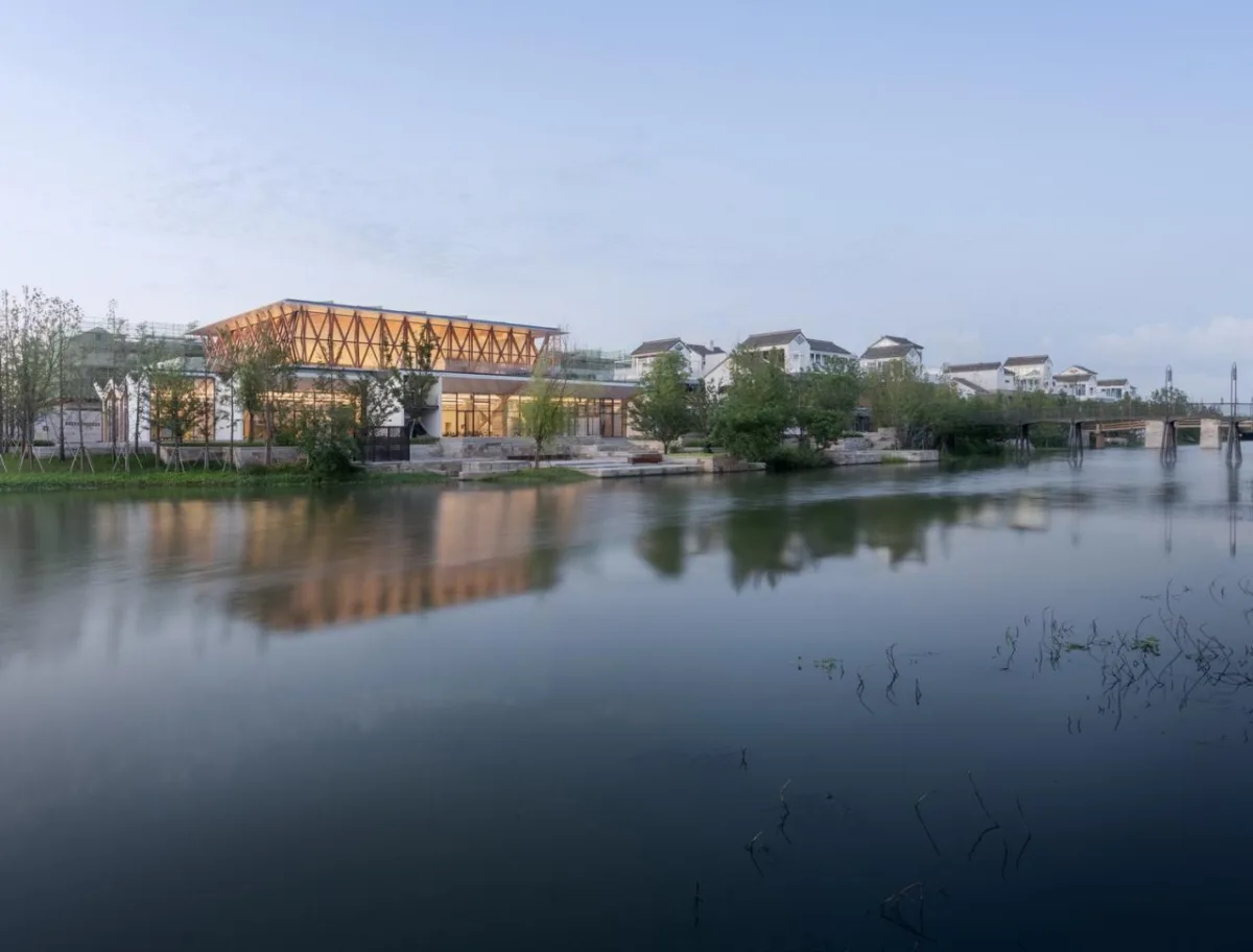 BIM建筑|市集美术馆——西塘东区一号楼的叠合形制 / 山水秀建筑事务所