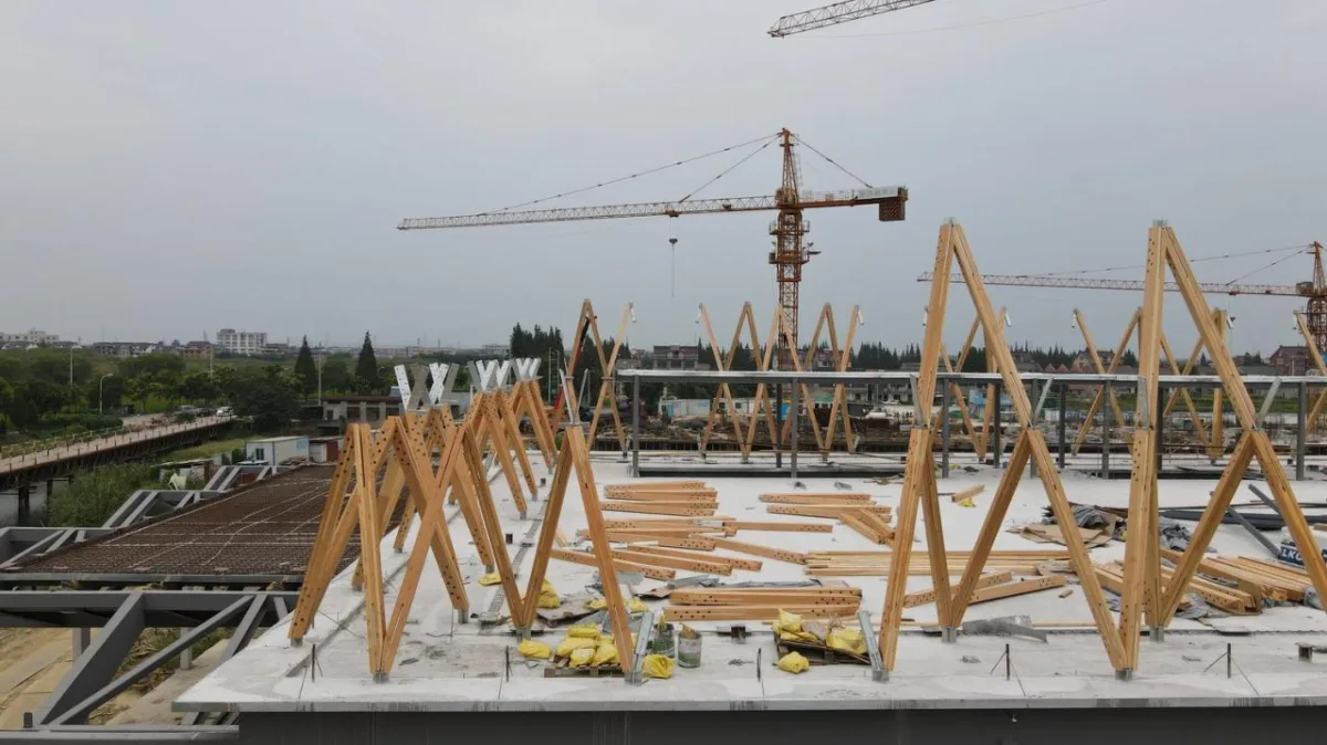 BIM建筑|市集美术馆——西塘东区一号楼的叠合形制 / 山水秀建筑事务所