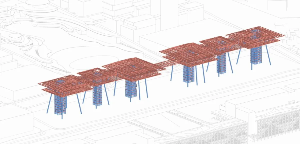 BIM建筑|“龙门吊” | MAD赢得重庆寸滩国际邮轮中心竞赛