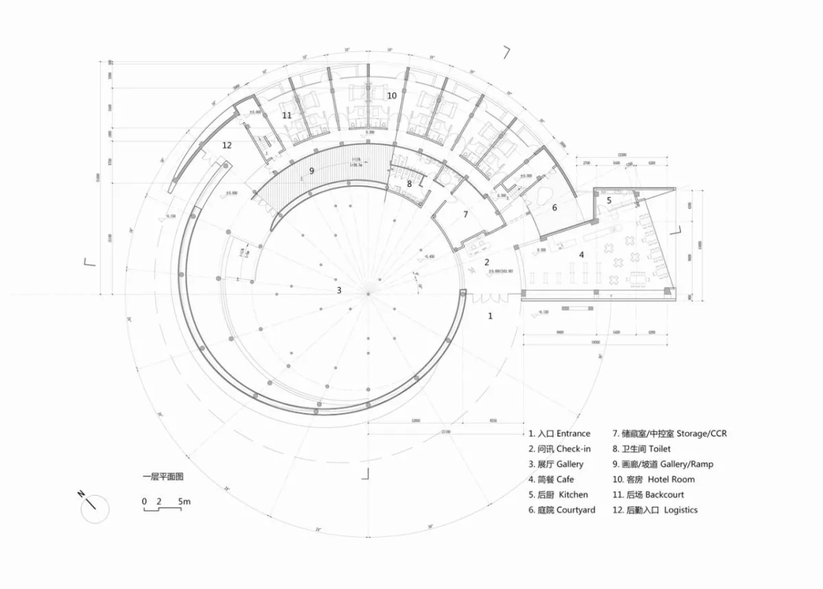 BIM建筑|振兴乡村需要“知行合一”：田岗艺术中心 / 袈蓝建筑