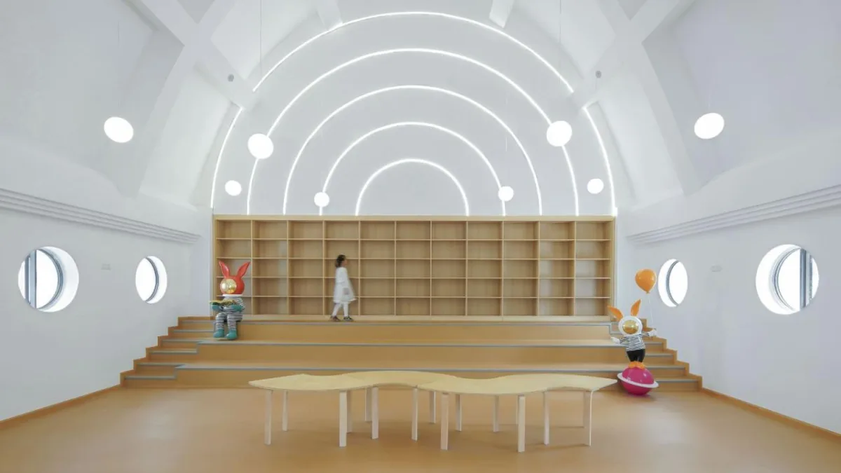 BIM建筑|虽偏远 理想必致！在西昌卫星发射基地大凉山建一座“探索者幼儿园” / 迪卡建筑设计中心