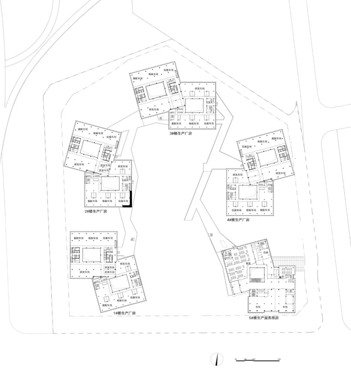 BIM建筑|阿里巴巴杭州软件生产基地二期 / 浙江省建筑设计研究院