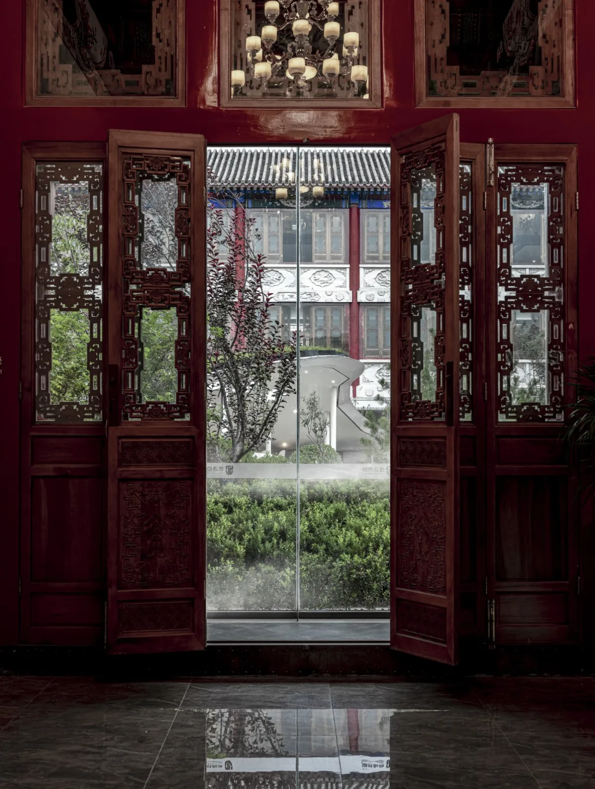 BIM建筑|中国传统四合庭院的人文办公综合体升级改造 / 北京中德行建筑设计