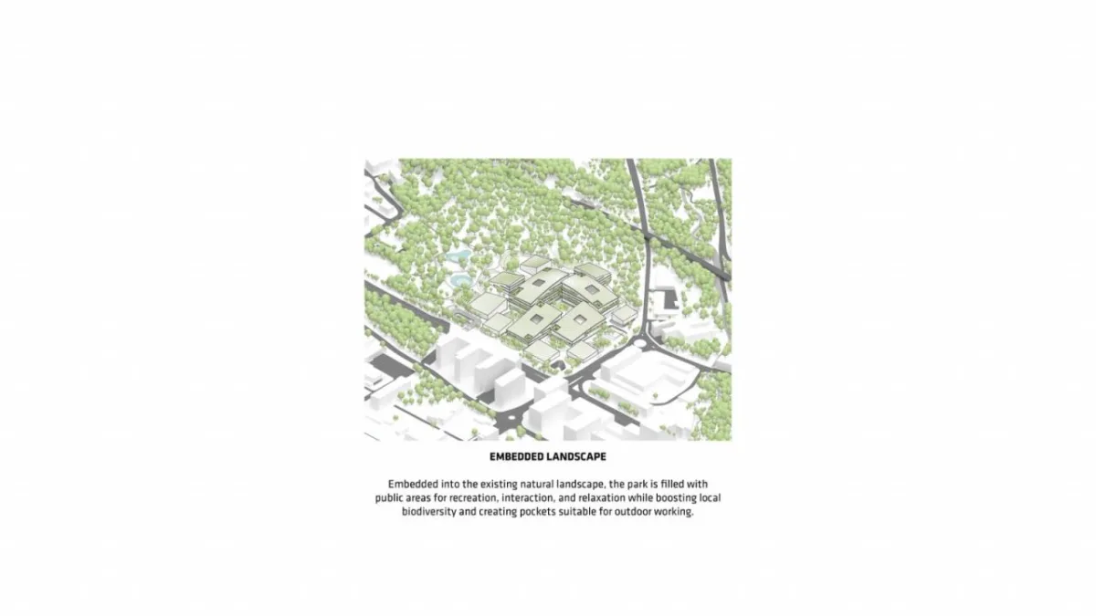 BIM建筑|都市村庄：欧洲人工智能和网络安全中心 / BIG