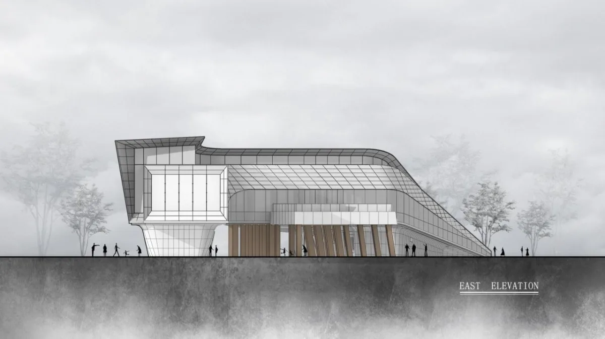 BIM建筑|木构建造设计一体化 l 宜宾白兰美学馆：建筑如何在地生长？