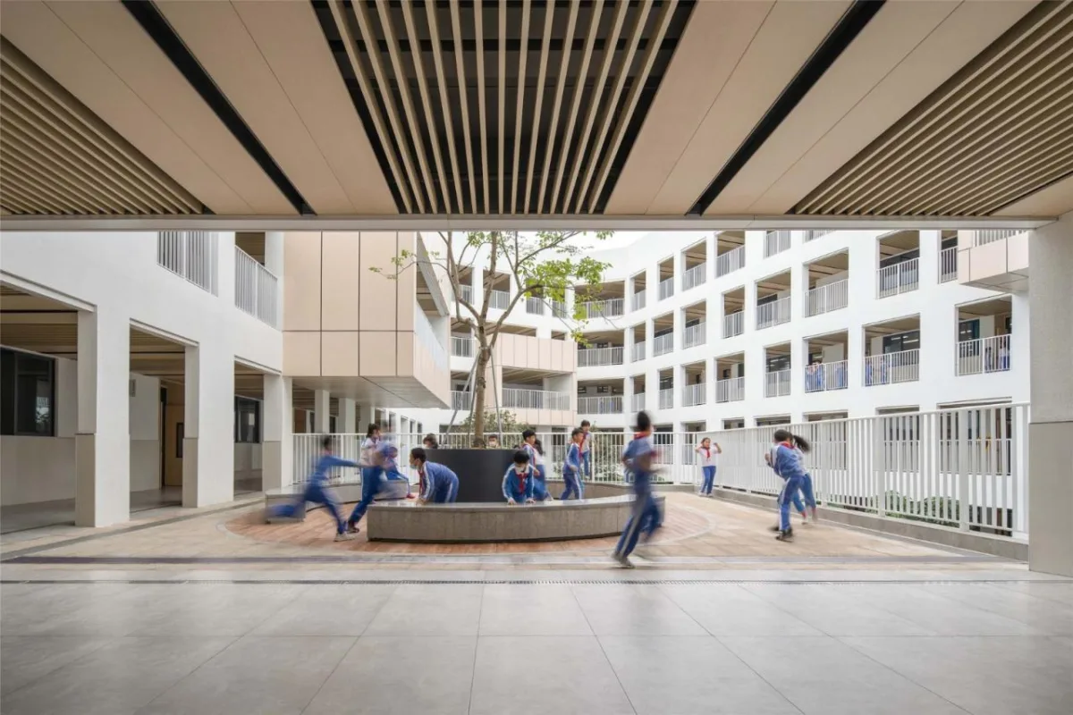 BIM建筑|深圳坪山区日新小学 / 申都设计