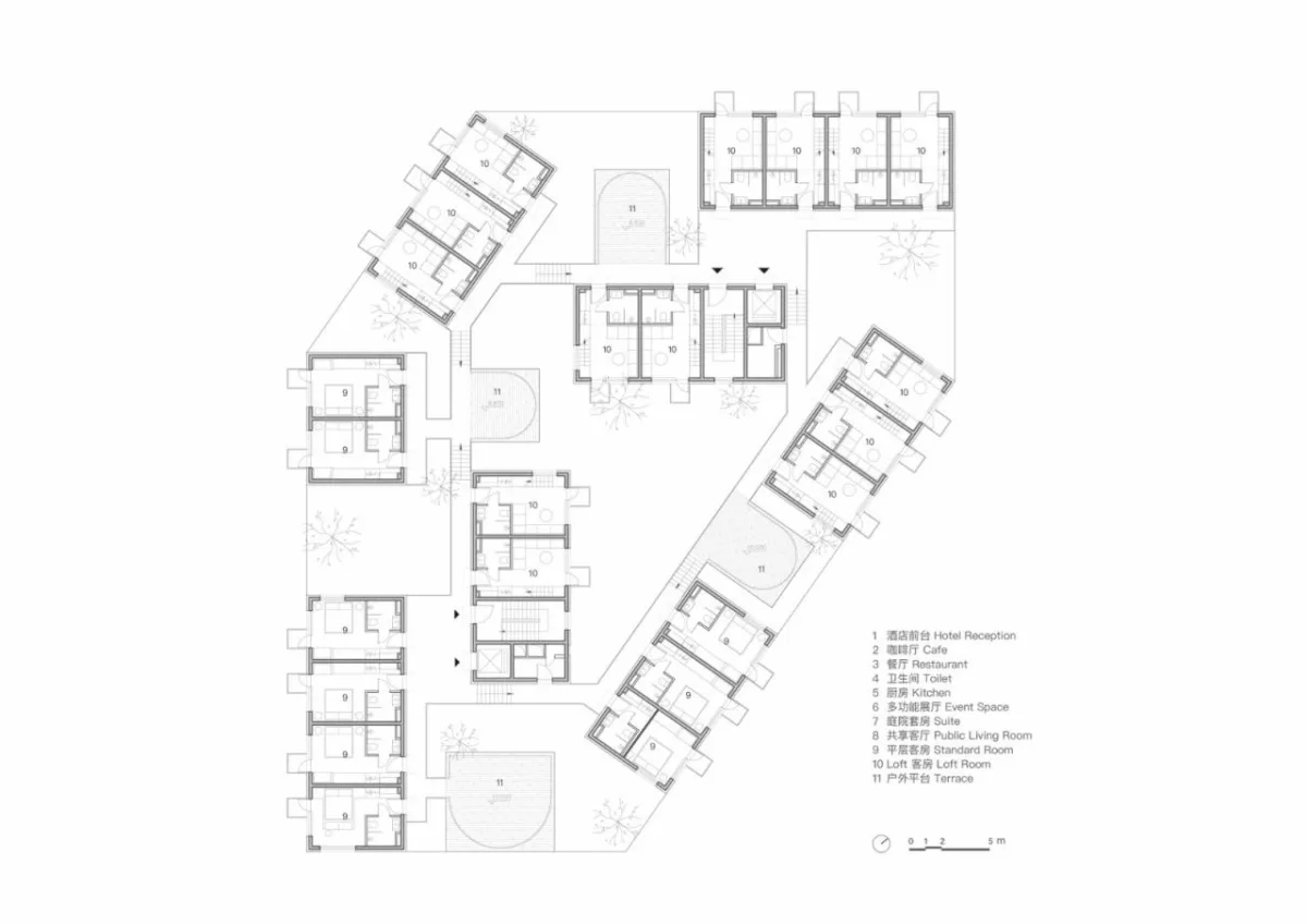 BIM建筑|阿那亚唐舍酒店 / B.L.U.E. Architecture Studio
