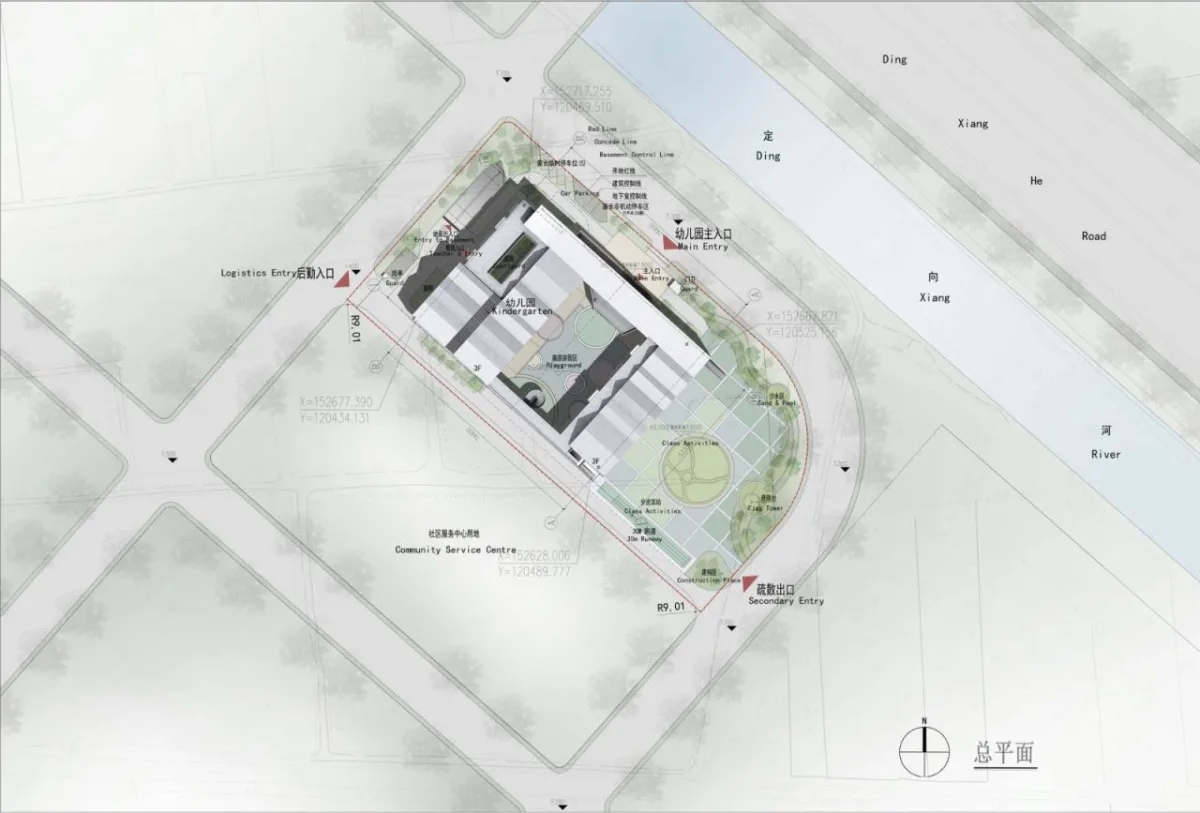 BIM建筑|南京市鼓楼幼儿园江北分园 / 东南大学建筑设计研究院