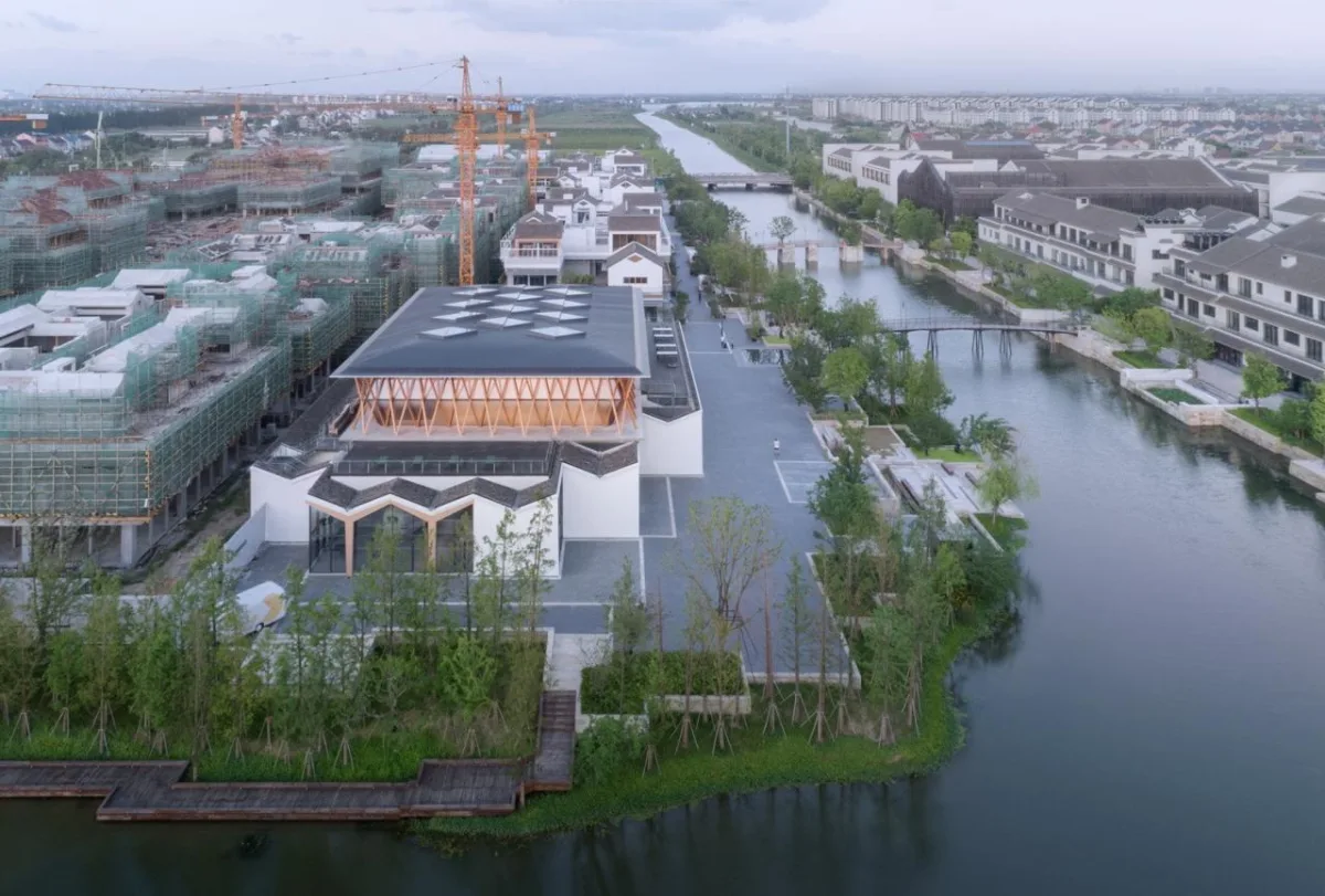 BIM建筑|市集美术馆——西塘东区一号楼的叠合形制 / 山水秀建筑事务所