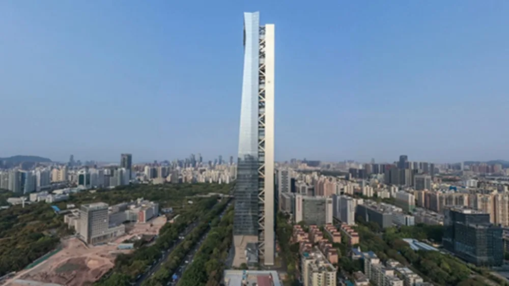 BIM建筑|墨菲西斯在深圳设计非对称超高层建筑