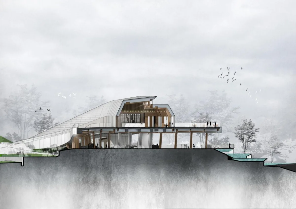 BIM建筑|木构建造设计一体化 l 宜宾白兰美学馆：建筑如何在地生长？