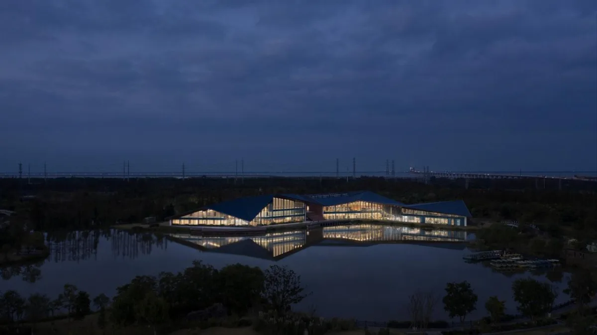 BIM建筑|长兴岛郊野公园游客中心 / 米川工作室 + 水石设计