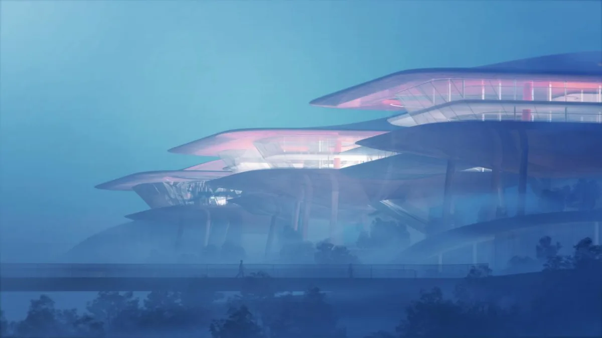 BIM建筑|“龙门吊” | MAD赢得重庆寸滩国际邮轮中心竞赛