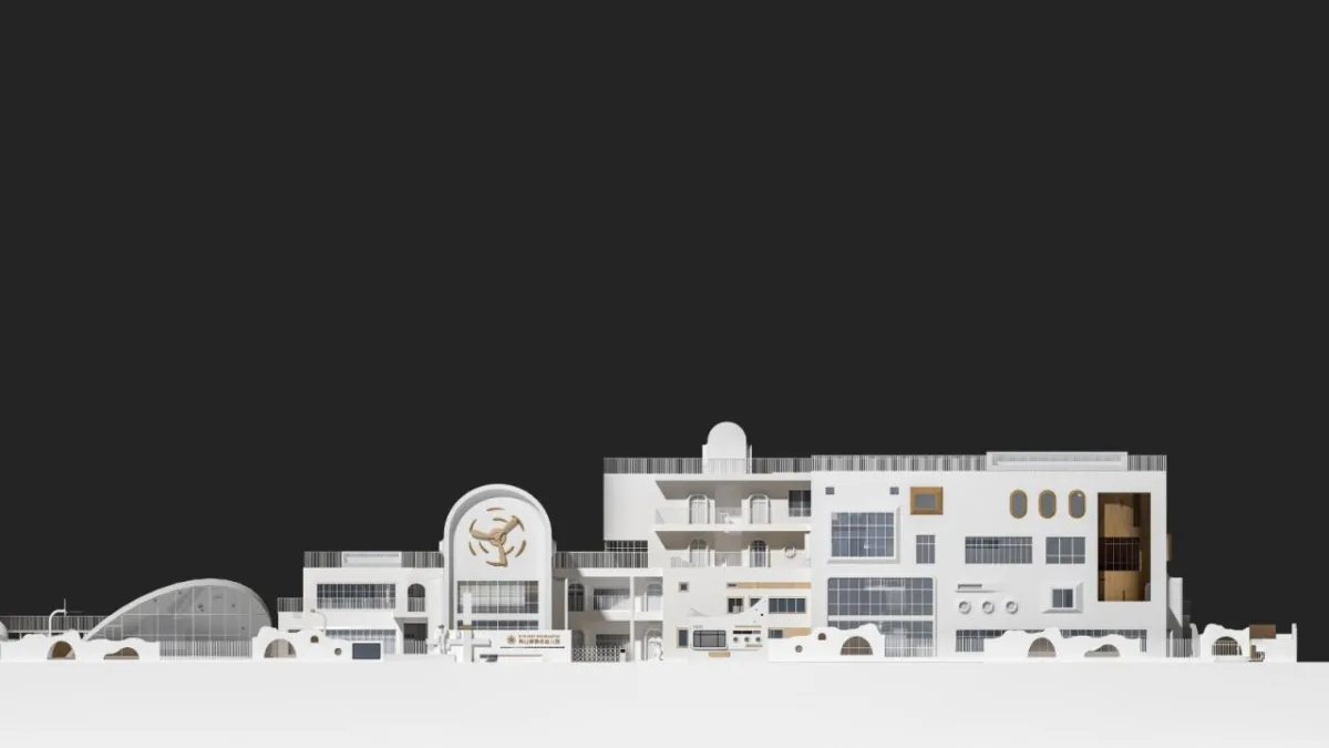 BIM建筑|虽偏远 理想必致！在西昌卫星发射基地大凉山建一座“探索者幼儿园” / 迪卡建筑设计中心