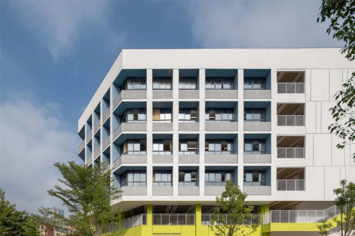 BIM建筑|深圳坪山区日新小学 / 申都设计