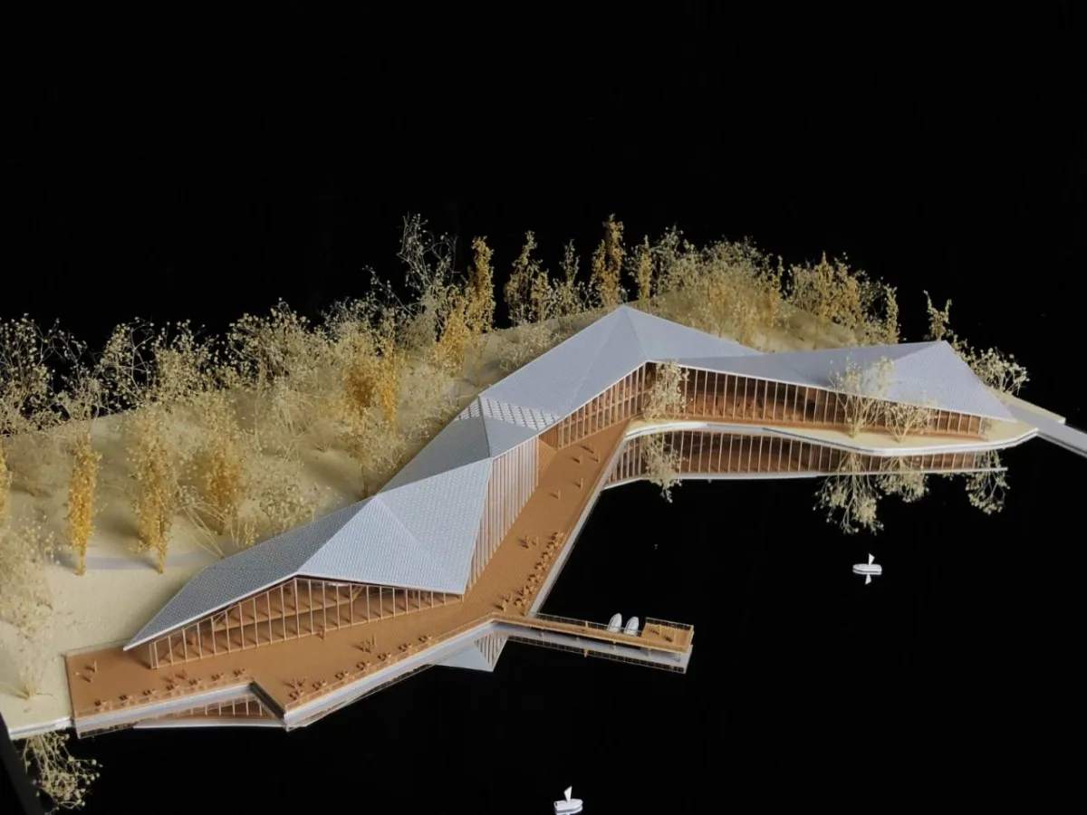 BIM建筑|长兴岛郊野公园游客中心 / 米川工作室 + 水石设计