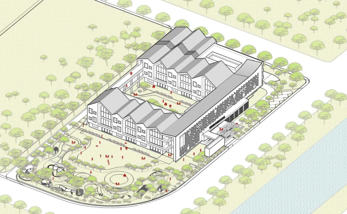 BIM建筑|南京市鼓楼幼儿园江北分园 / 东南大学建筑设计研究院