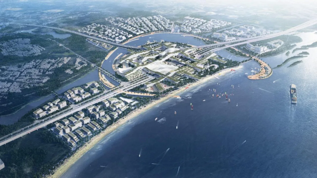 BIM建筑| UPDIS与Aedas联合体赢得厦门新机场片区城市设计国际方案竞赛