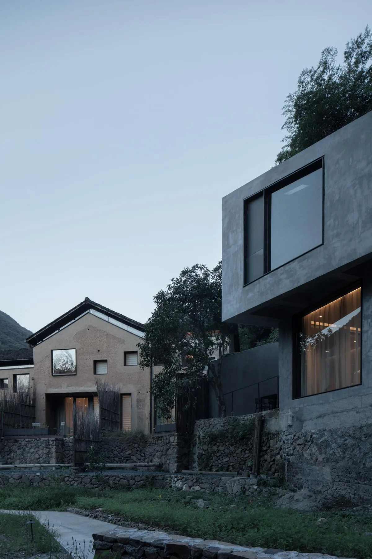 BIM建筑|桐庐流云乡墅，山野间的隐世秘境 / MDO木君建筑设计
