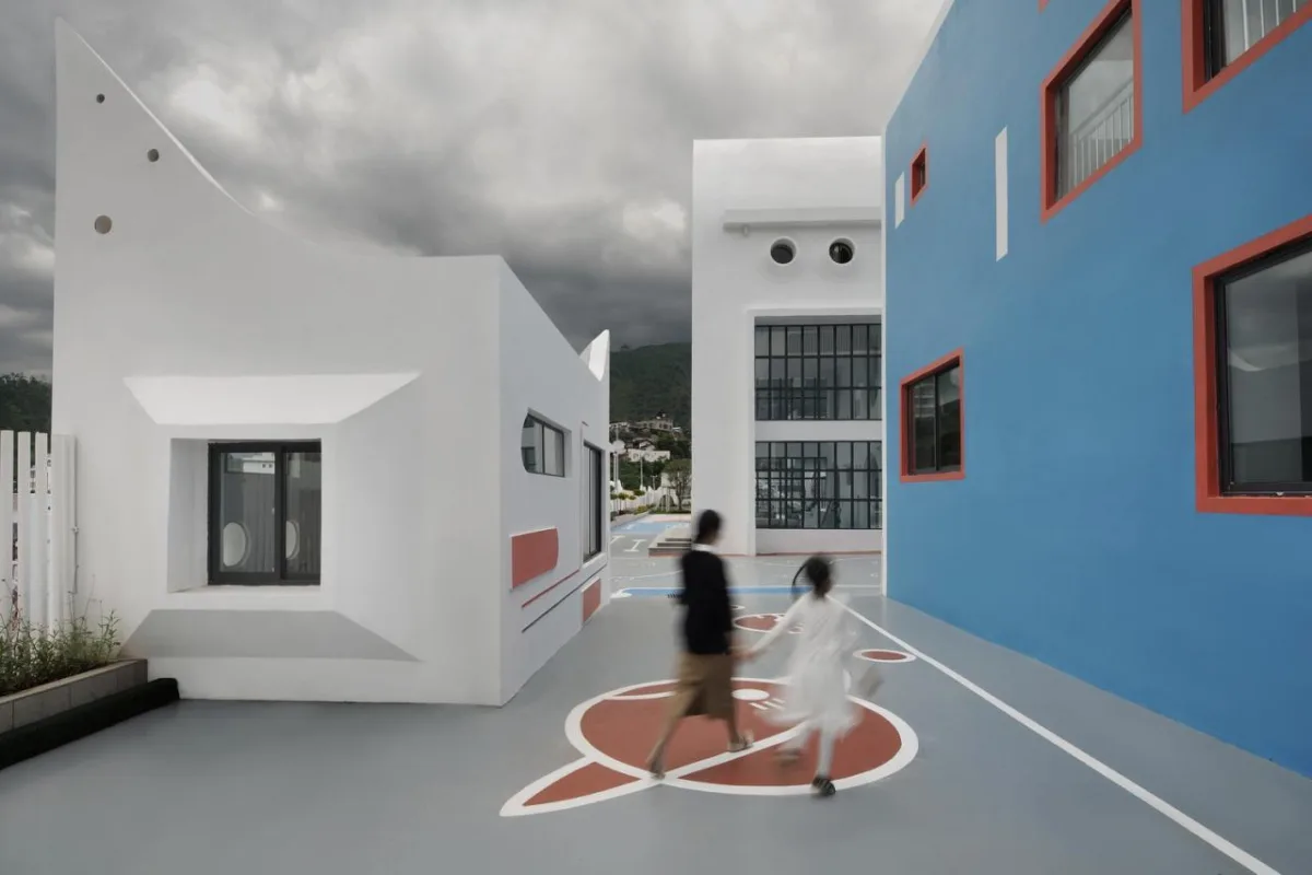 BIM建筑|虽偏远 理想必致！在西昌卫星发射基地大凉山建一座“探索者幼儿园” / 迪卡建筑设计中心