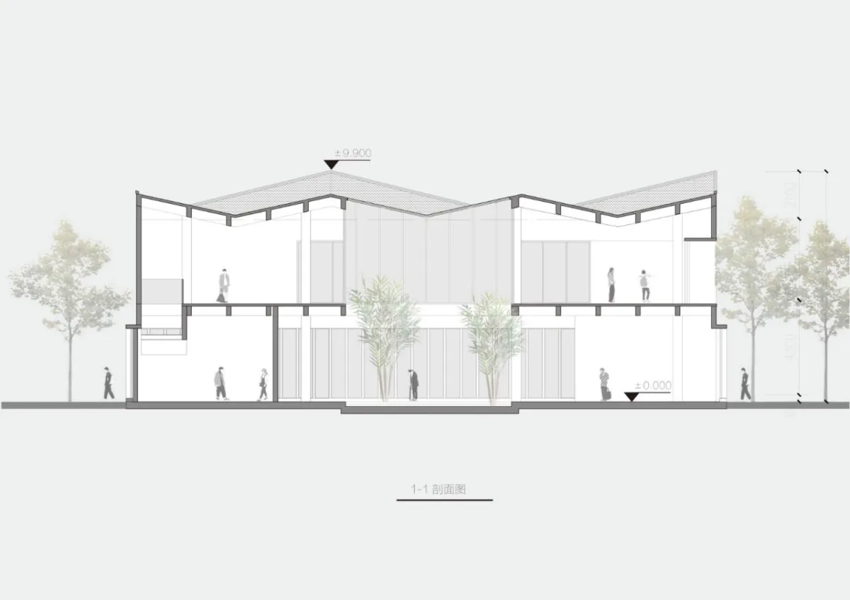 BIM建筑|邛崃美术馆 / 相对建筑
