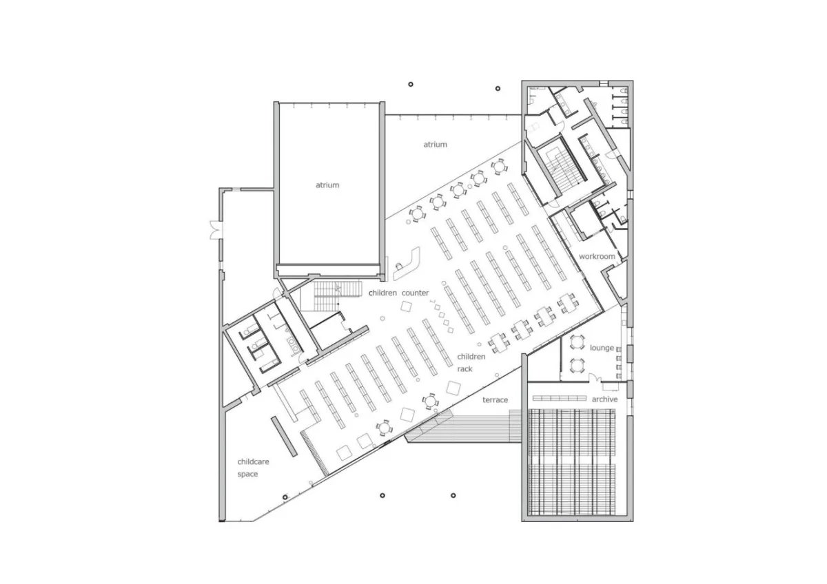BIM建筑|Librio行桥（行桥市图书馆综合设施） / 三上建筑事务所