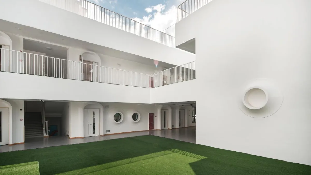 BIM建筑|虽偏远 理想必致！在西昌卫星发射基地大凉山建一座“探索者幼儿园” / 迪卡建筑设计中心