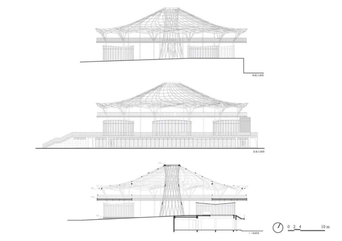 BIM建筑|古劳水乡文化生态旅游度假区宾客中心 / 深圳华汇设计
