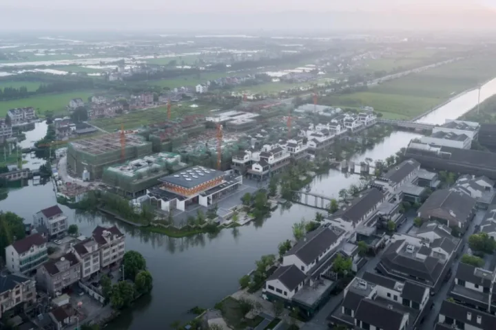 BIM建筑|市集美术馆——西塘东区一号楼的叠合形制 / 山水秀建筑事务所