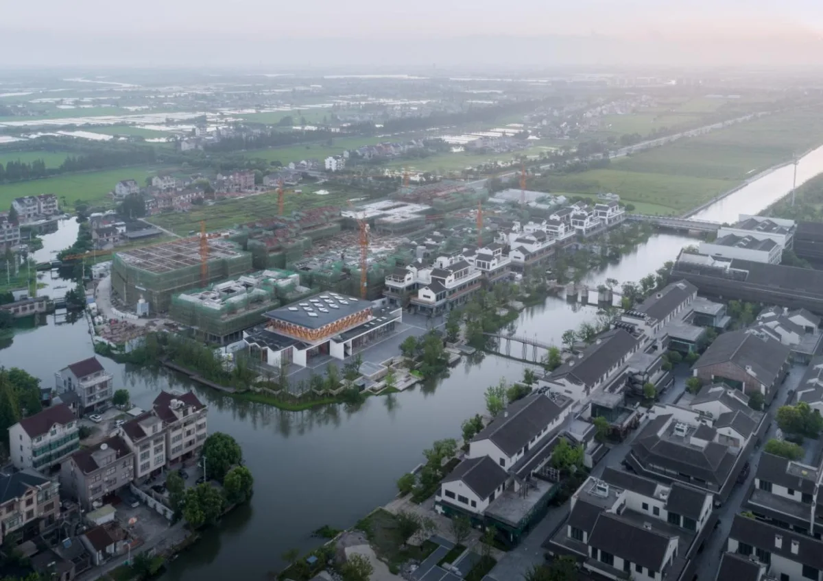 BIM建筑|市集美术馆——西塘东区一号楼的叠合形制 / 山水秀建筑事务所