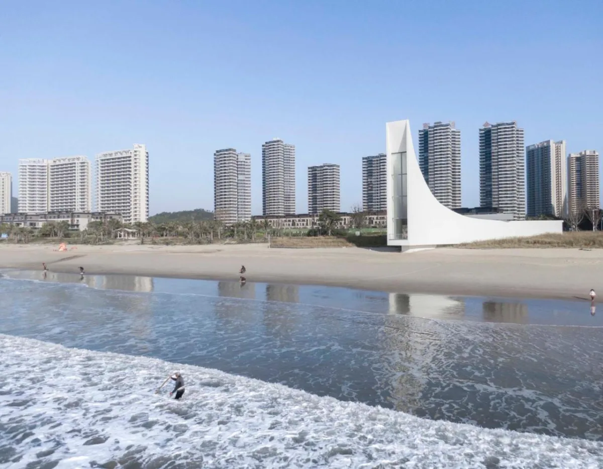 BIM建筑|金町湾小礼堂 / 源计划工作室