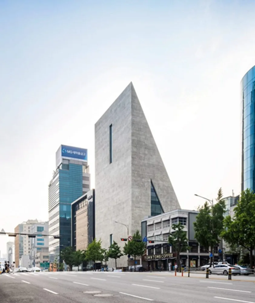 BIM建筑|赫尔佐格-德梅隆在首尔设计楔形艺术设施