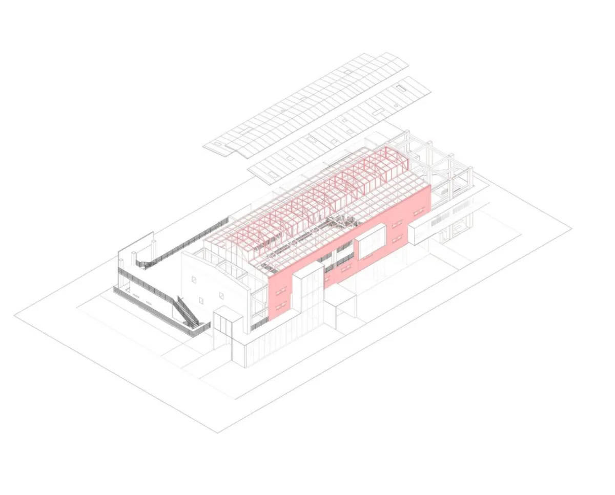 BIM建筑|沙井村民大厅 / 趣城工作室