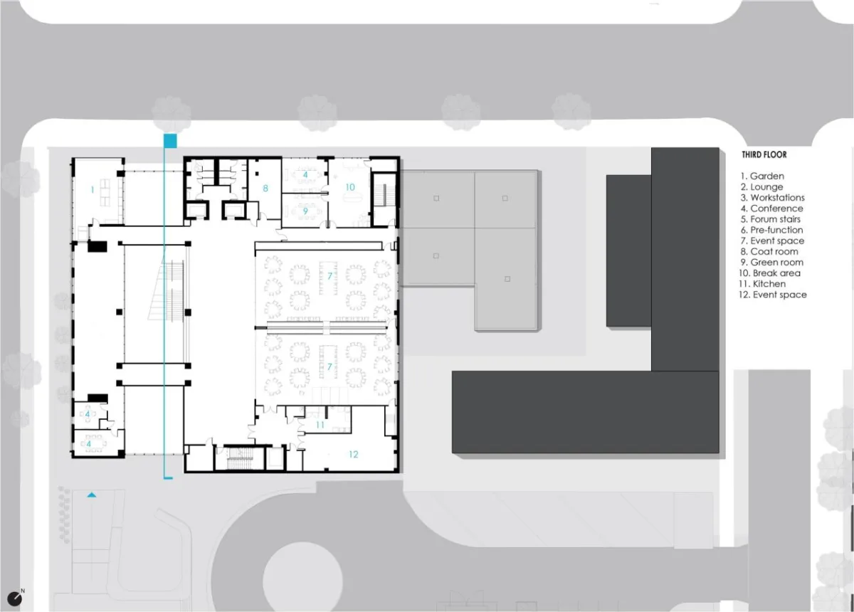 BIM建筑|迪由维尔学院卫生专业中心 / CannonDesign