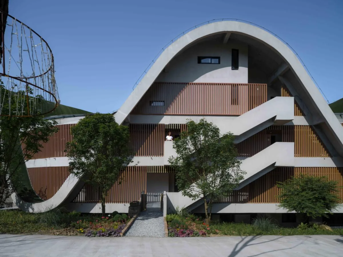 BIM建筑|重庆玉峰山慢屋•青麦庄园建筑设计 / IDO元象建筑