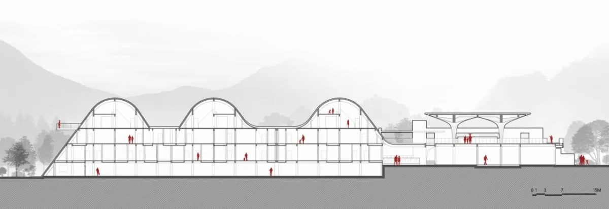 BIM建筑|重庆玉峰山慢屋•青麦庄园建筑设计 / IDO元象建筑