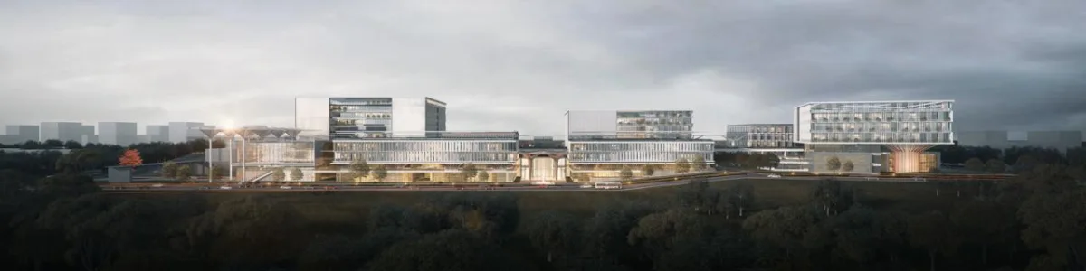 BIM建筑|福清市第二医院投标项目 / 山东省建筑设计研究院第六分院