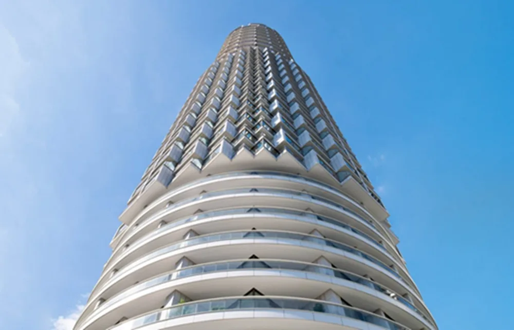BIM建筑|赫尔佐格-德梅隆在伦敦设计圆柱形摩天大楼