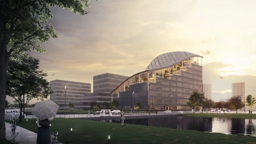 BIM建筑|MVRDV在上海设计“兰桂骐农业公司”总部
