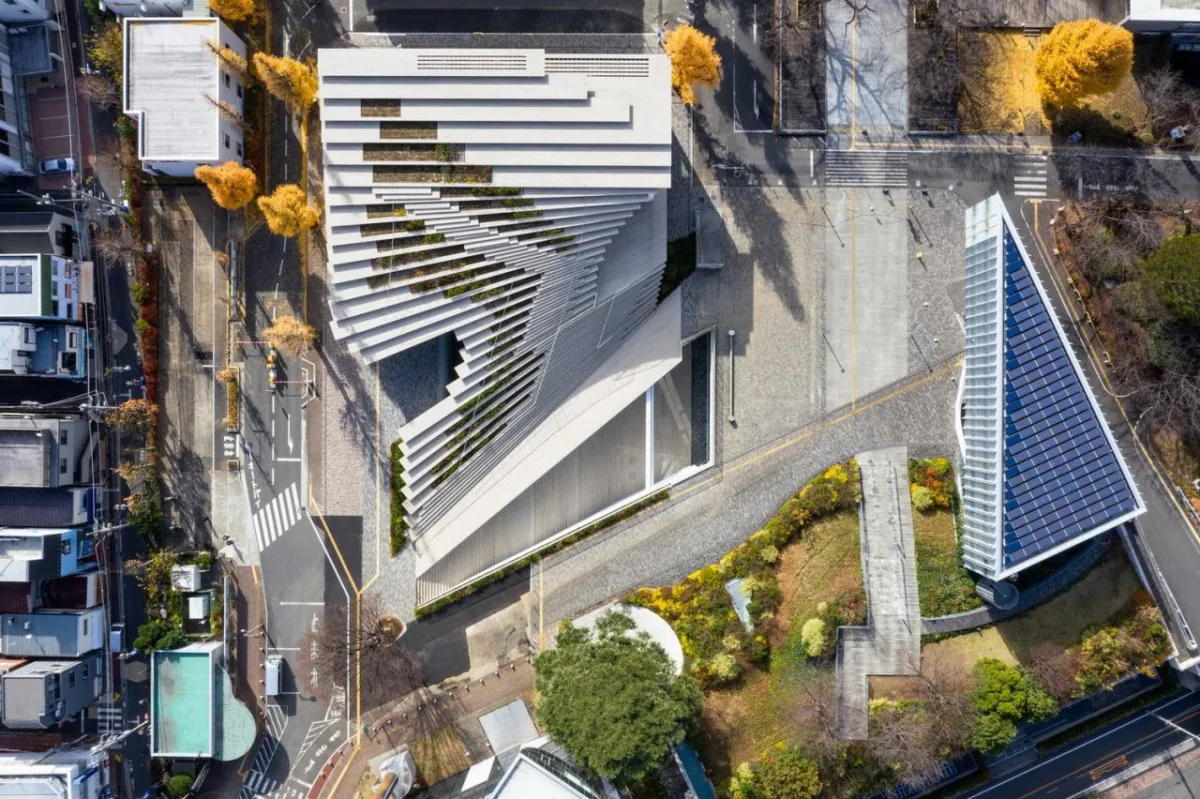 BIM建筑|东京工业大学 Hisao & Hiroko Taki 广场 / 隈研吾建筑事务所