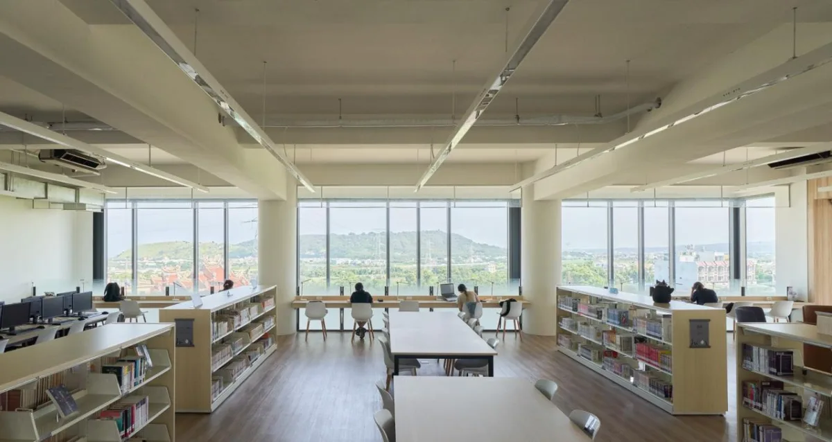 BIM建筑|台中公共图书馆外埔分馆扩建 / 大秝设计