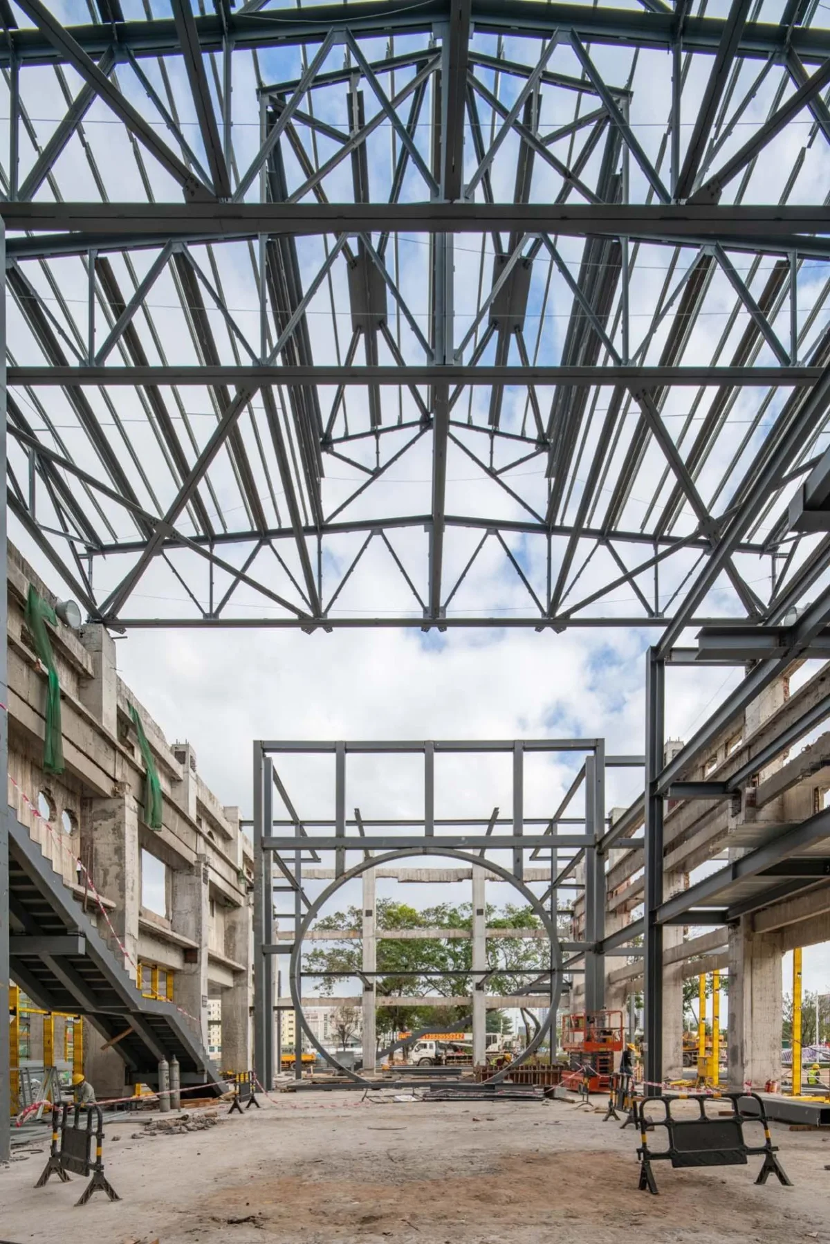 BIM建筑|沙井村民大厅 / 趣城工作室