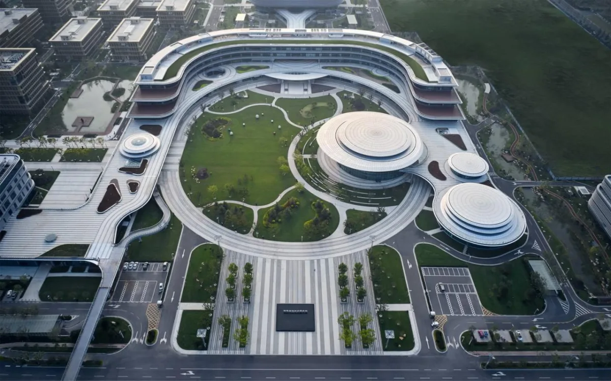 BIM建筑|理性包容、关联共生——渤海先进技术研究院 / 浙江大学建筑设计研究院