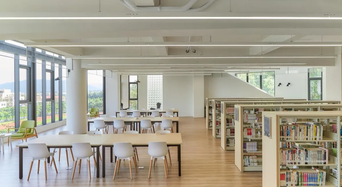 BIM建筑|台中公共图书馆外埔分馆扩建 / 大秝设计