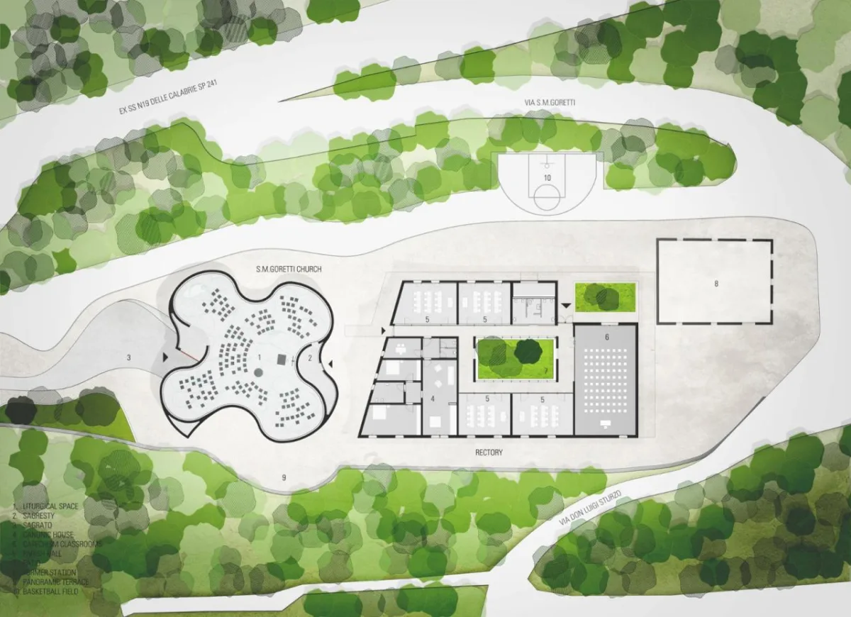 BIM建筑|圣玛利亚·葛莱蒂教堂 / Mario Cucinella Architects