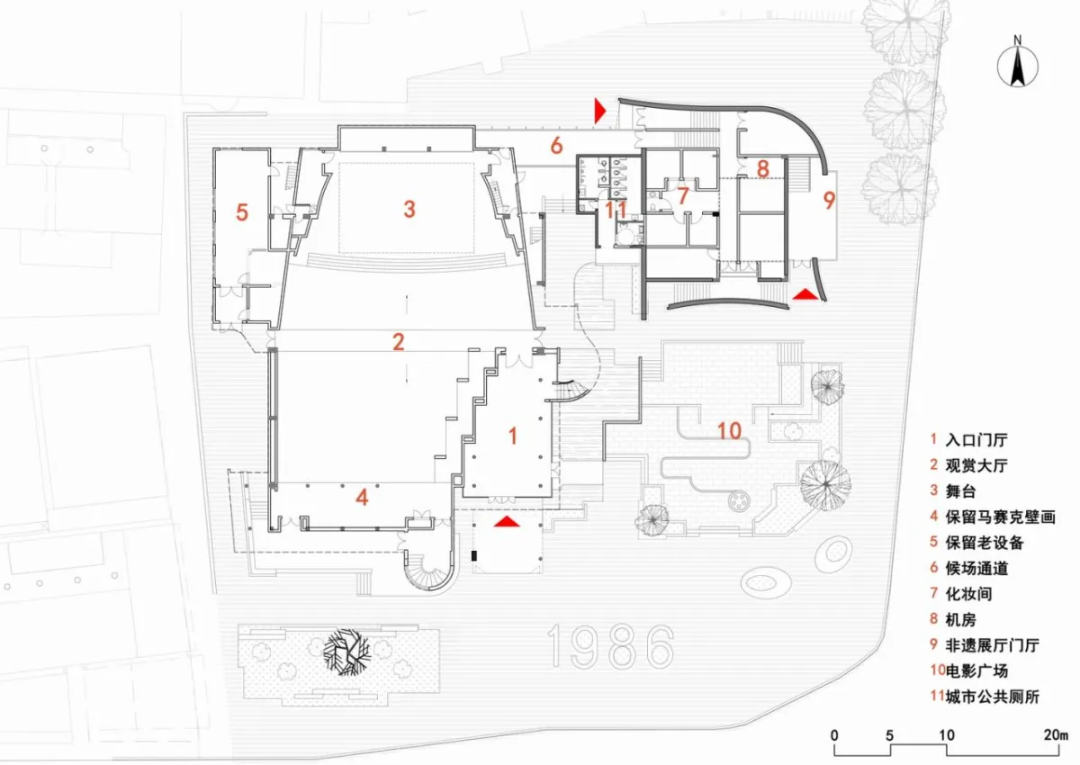 BIM建筑|新烟火主义：缙云老城溪滨南路有机更新 / I Studio言吾建筑