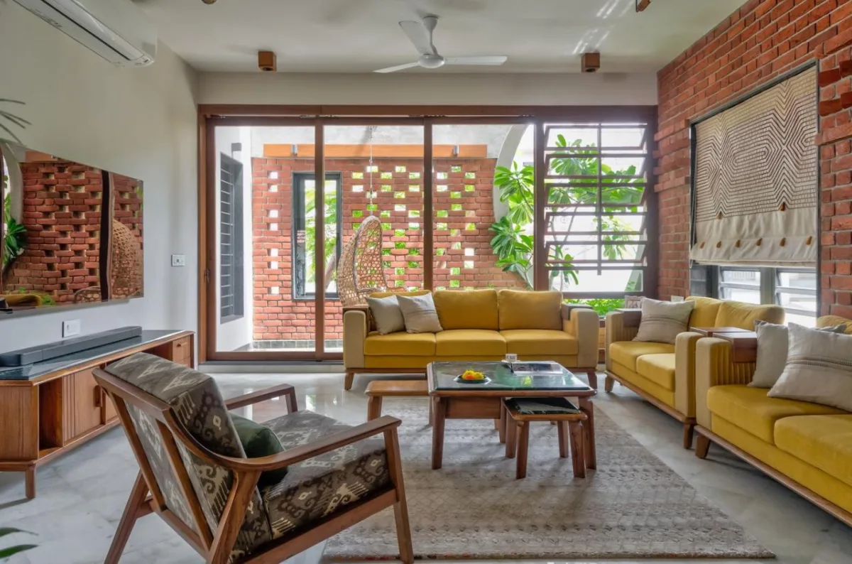 BIM建筑|三代同堂之家：Samruddhi 住宅 / AANGAN Architects